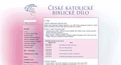 Desktop Screenshot of biblickedilo.cz